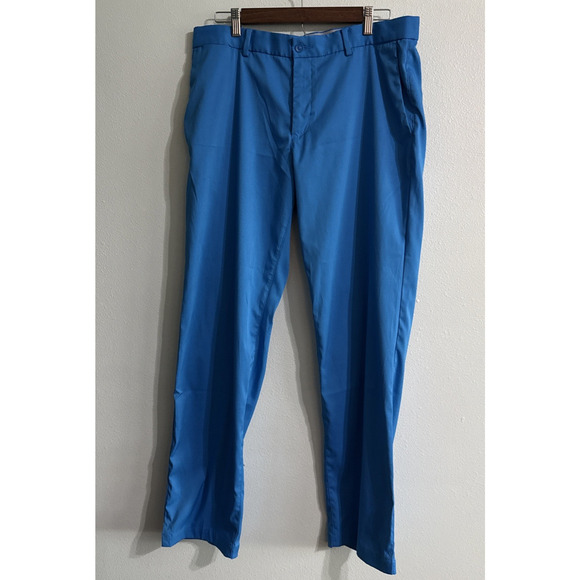 NIKE GOLF DRI FIT MENS STANDARD FIT PANTS DEEP ROYAL SZ 34 X 32 #833194-408 - Picture 1 of 7